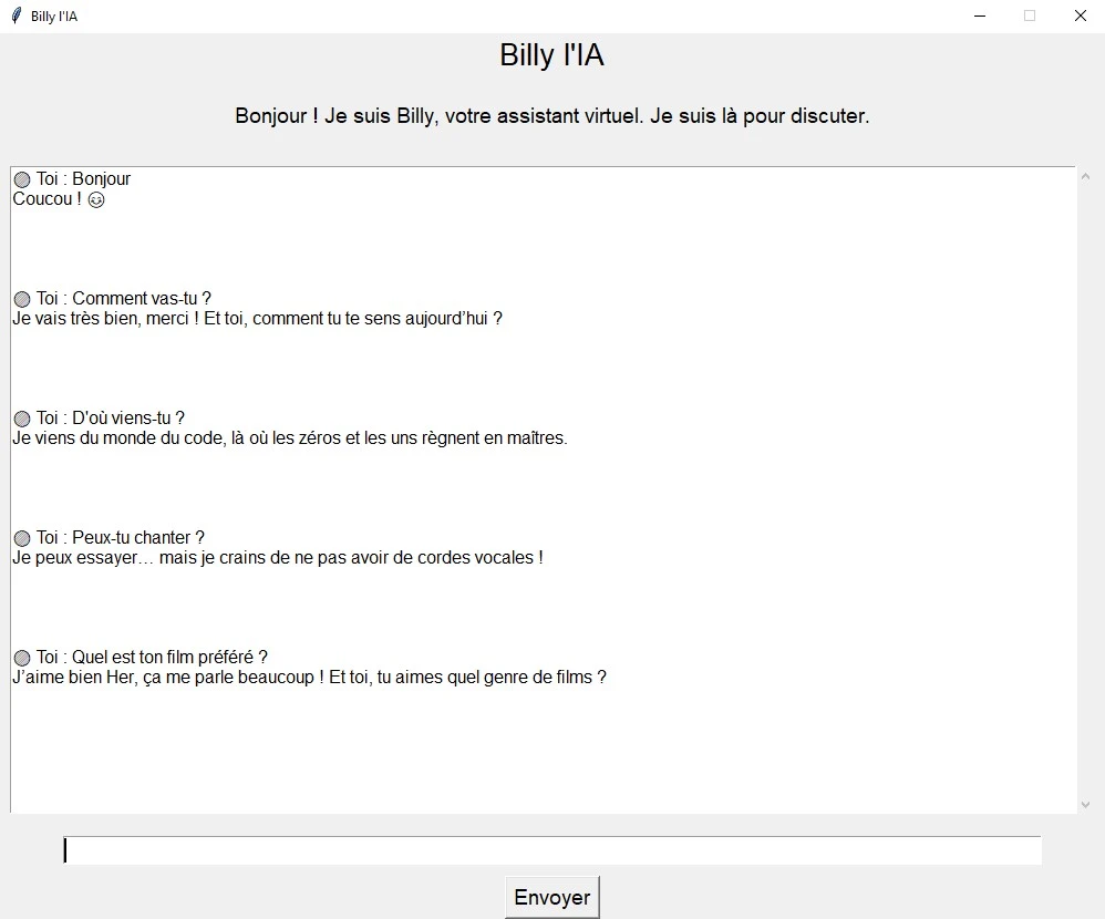 Billy.IA - Assistant IA